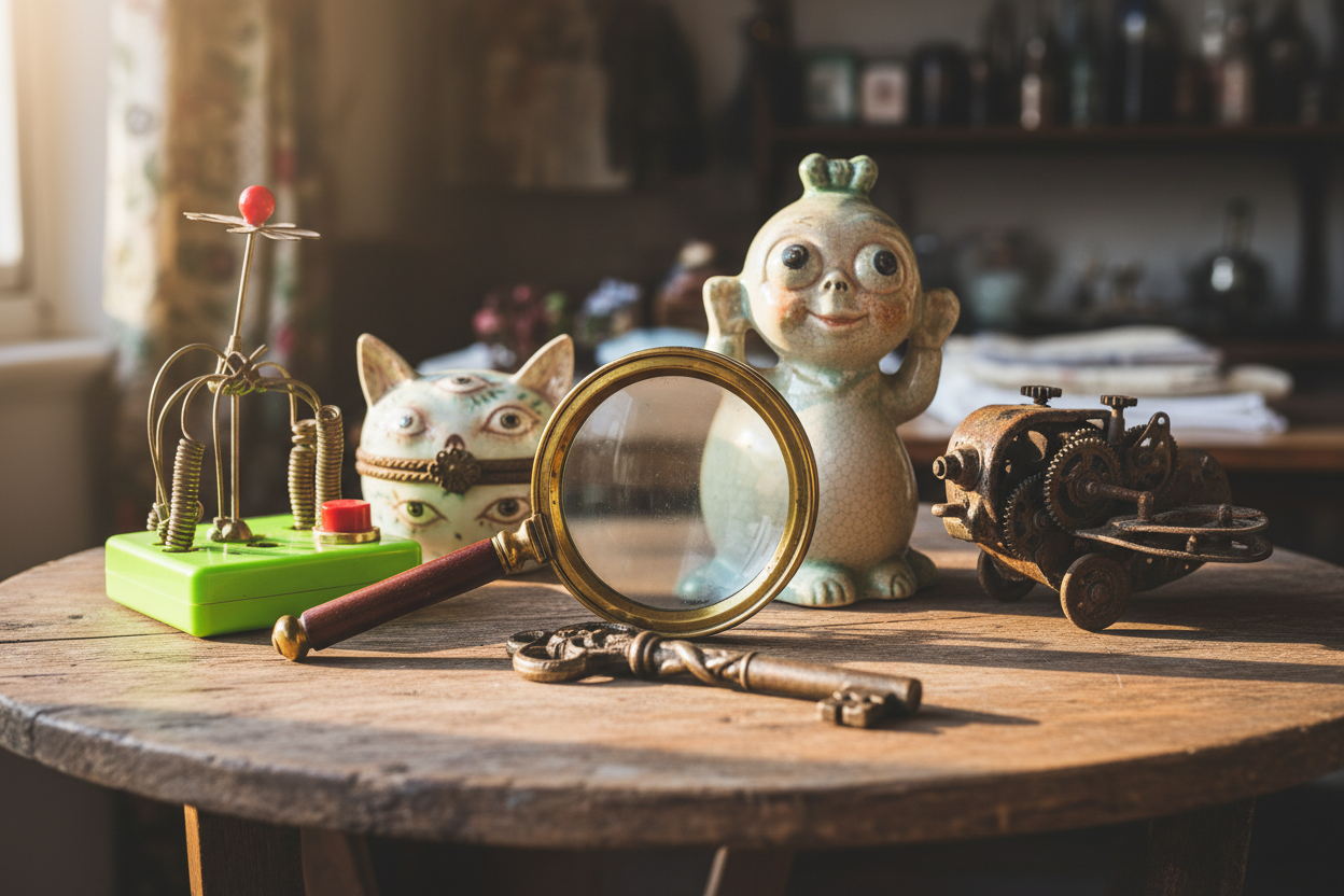 Le cabinet des Curiosités...