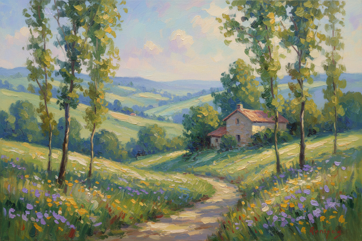 Des œuvres d'artistes (tableaux, affiches, gravures, lithographies...)