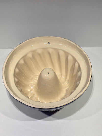 Moule à kouglof Alsacien céramique années 70 / 21cm