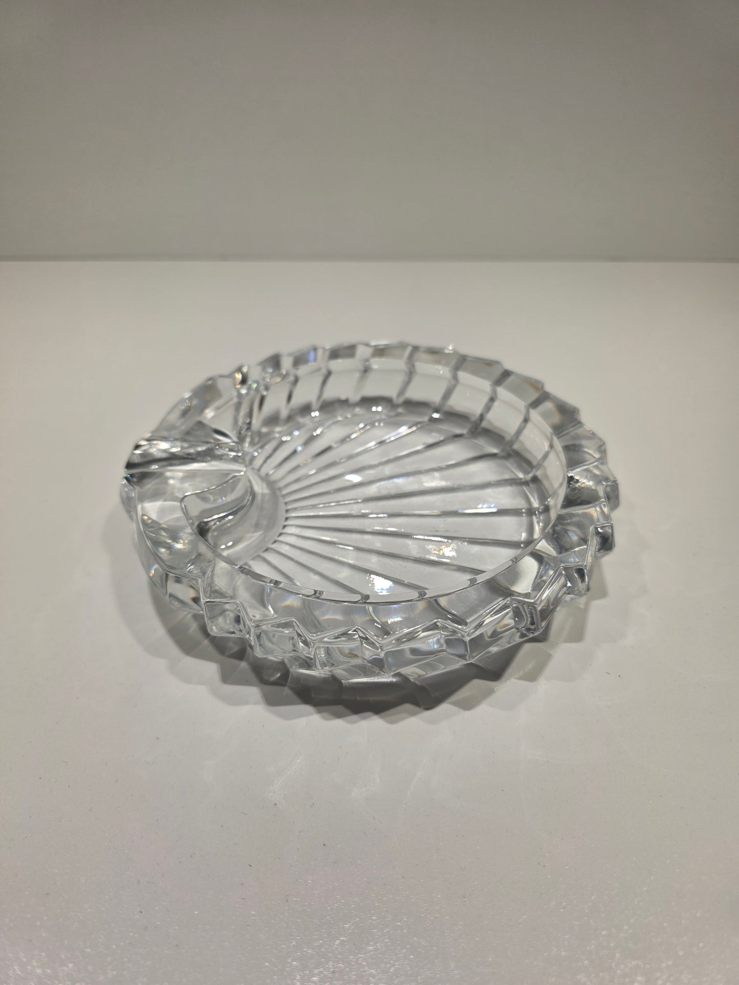 Vide poche cristal d’Arques Coquille St Jacques