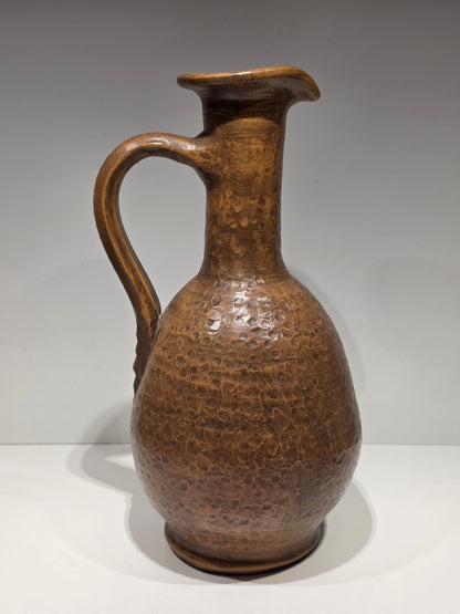 Pichet poterie brutaliste début XXème siècle