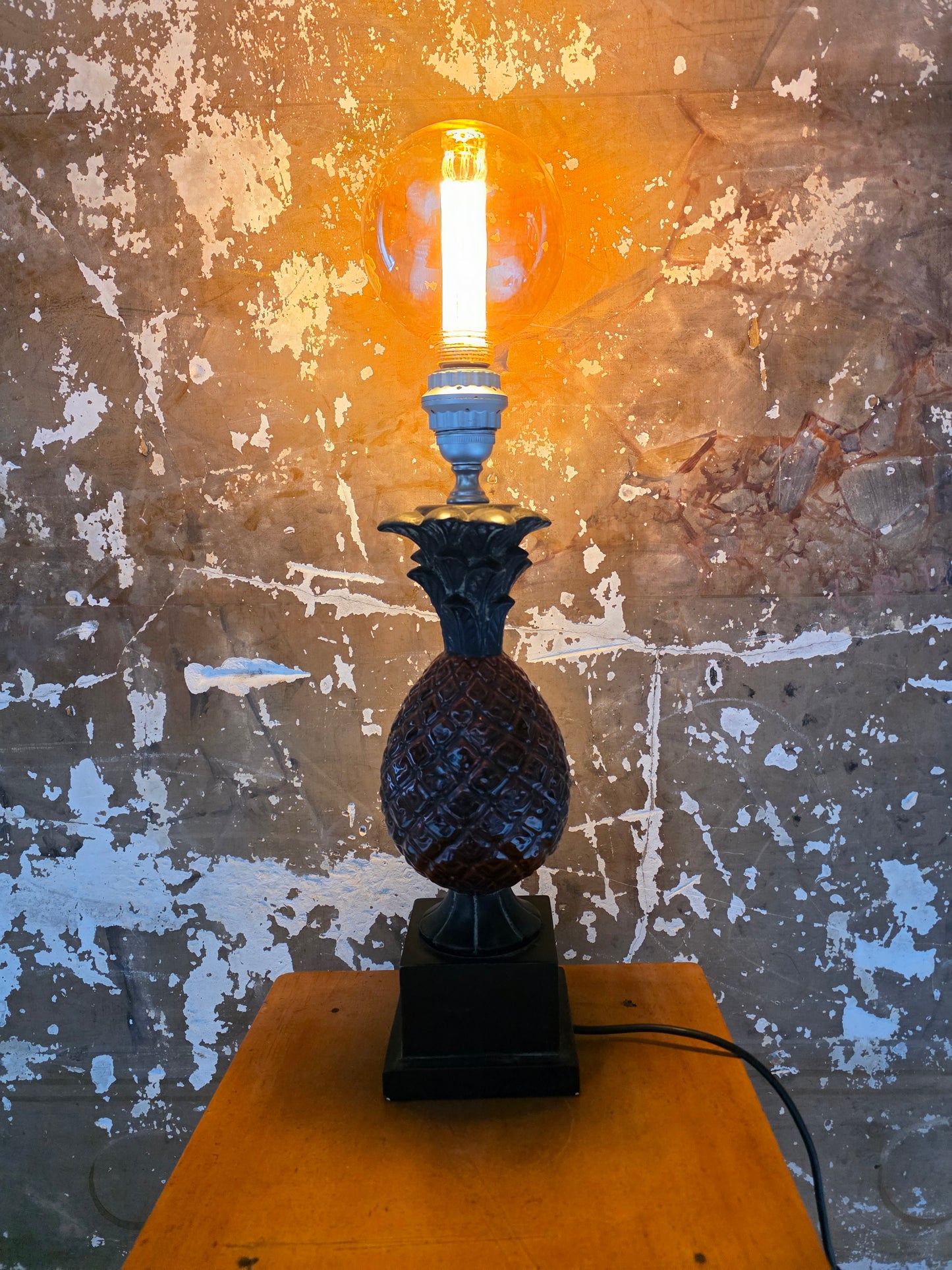 Lampe ananas 🍍 Ugo zaccagnini (Italie) céramique