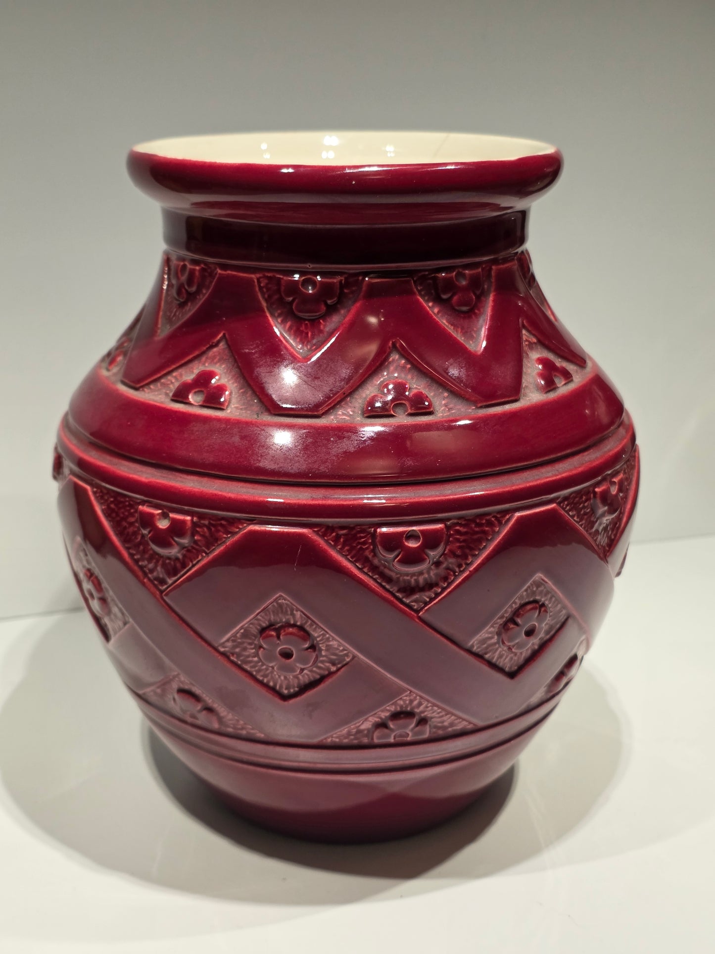 Grand vase céramique siglé 5800 années 50
