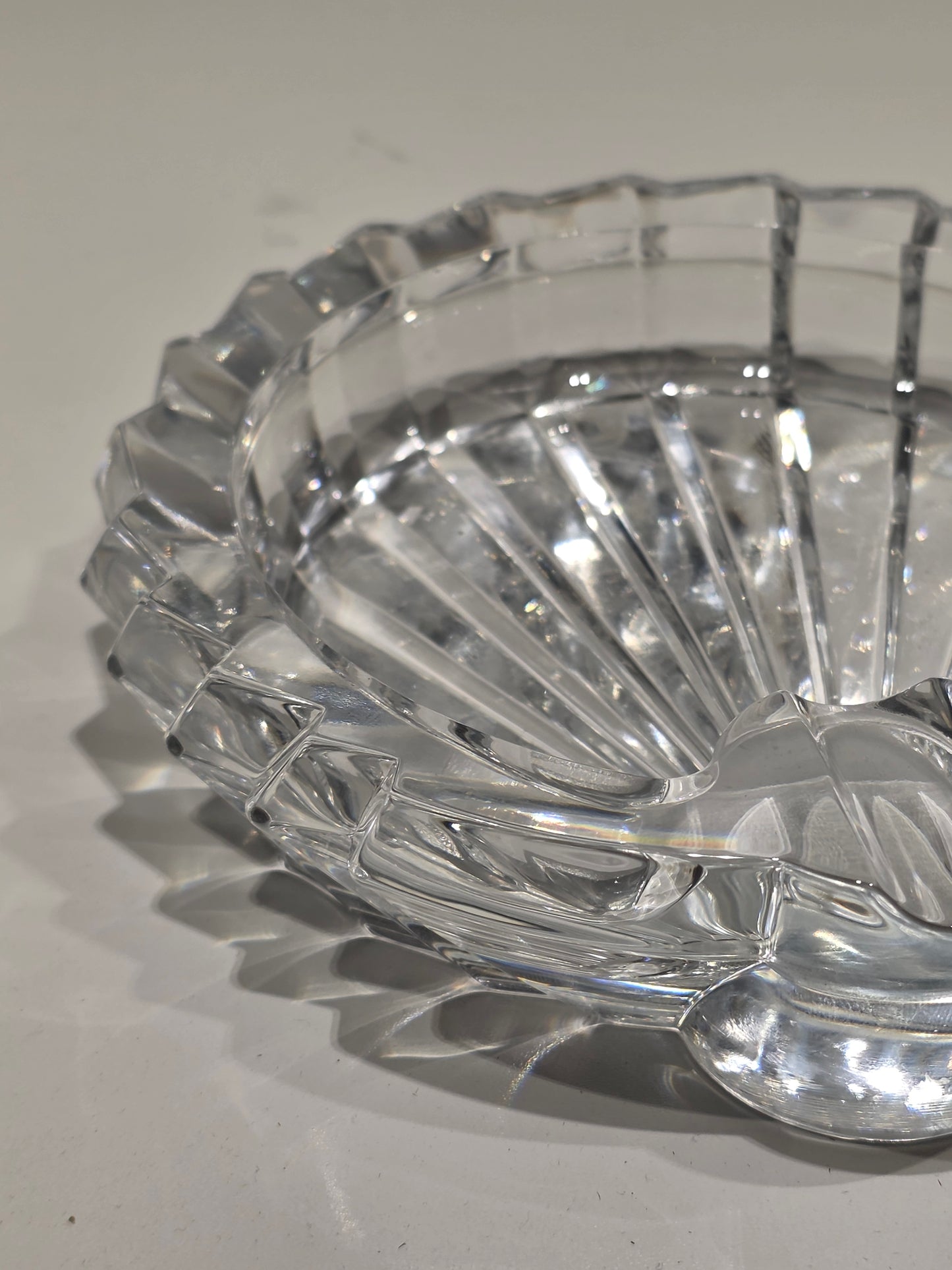 Vide poche cristal d’Arques Coquille St Jacques