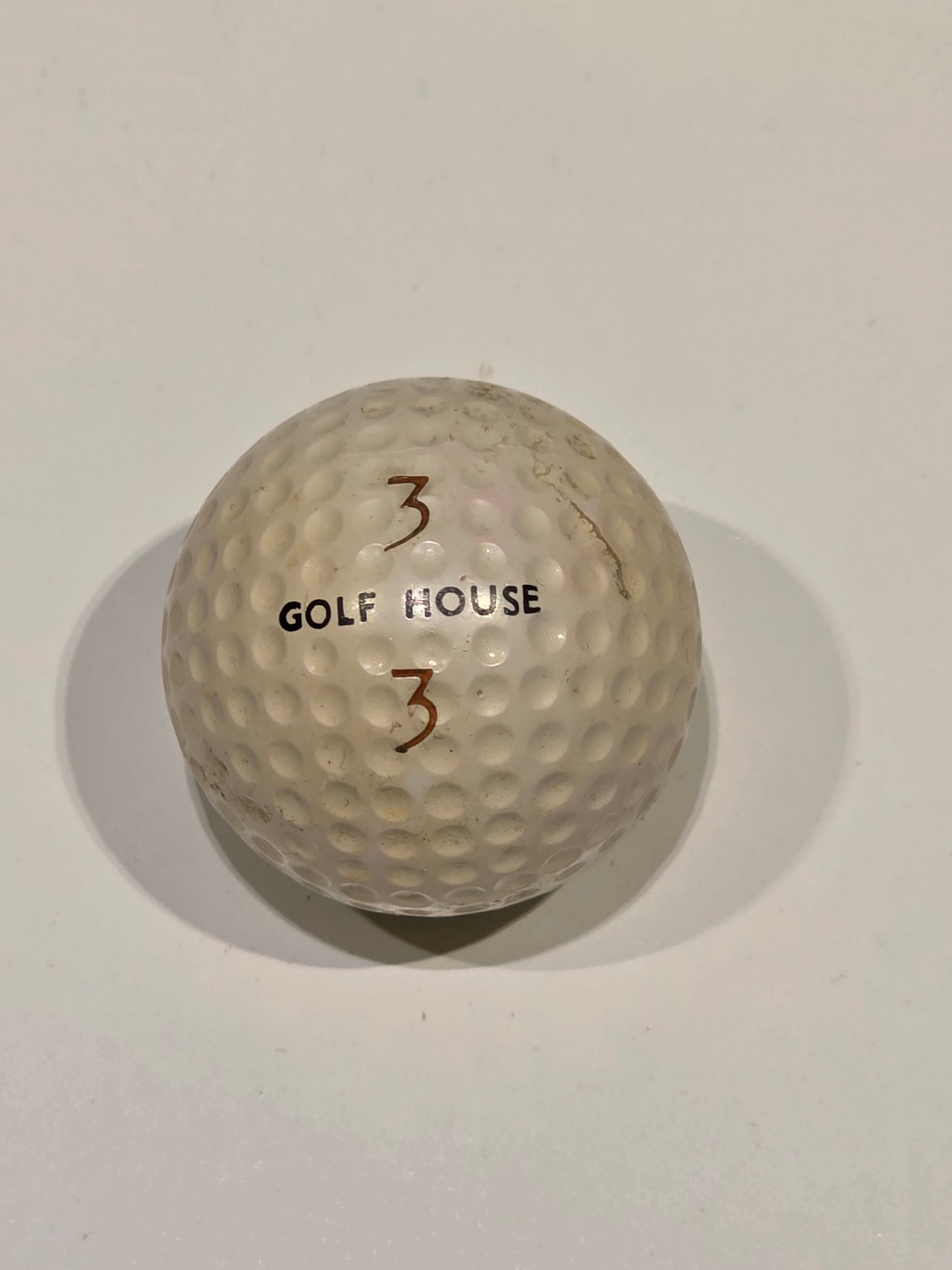 Lot de 5 balles de golf Vintage anglaises et US