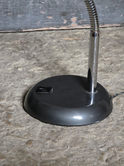 Lampe métal industrielle années 60