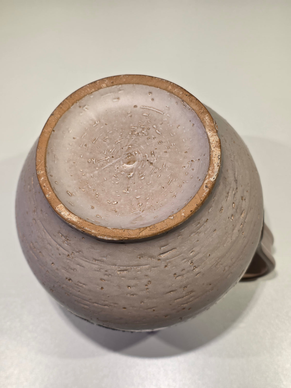 Pot à eau ou cruche années 50 en grès