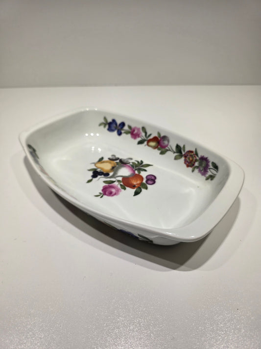 Plat a gratin porcelaine de Paris