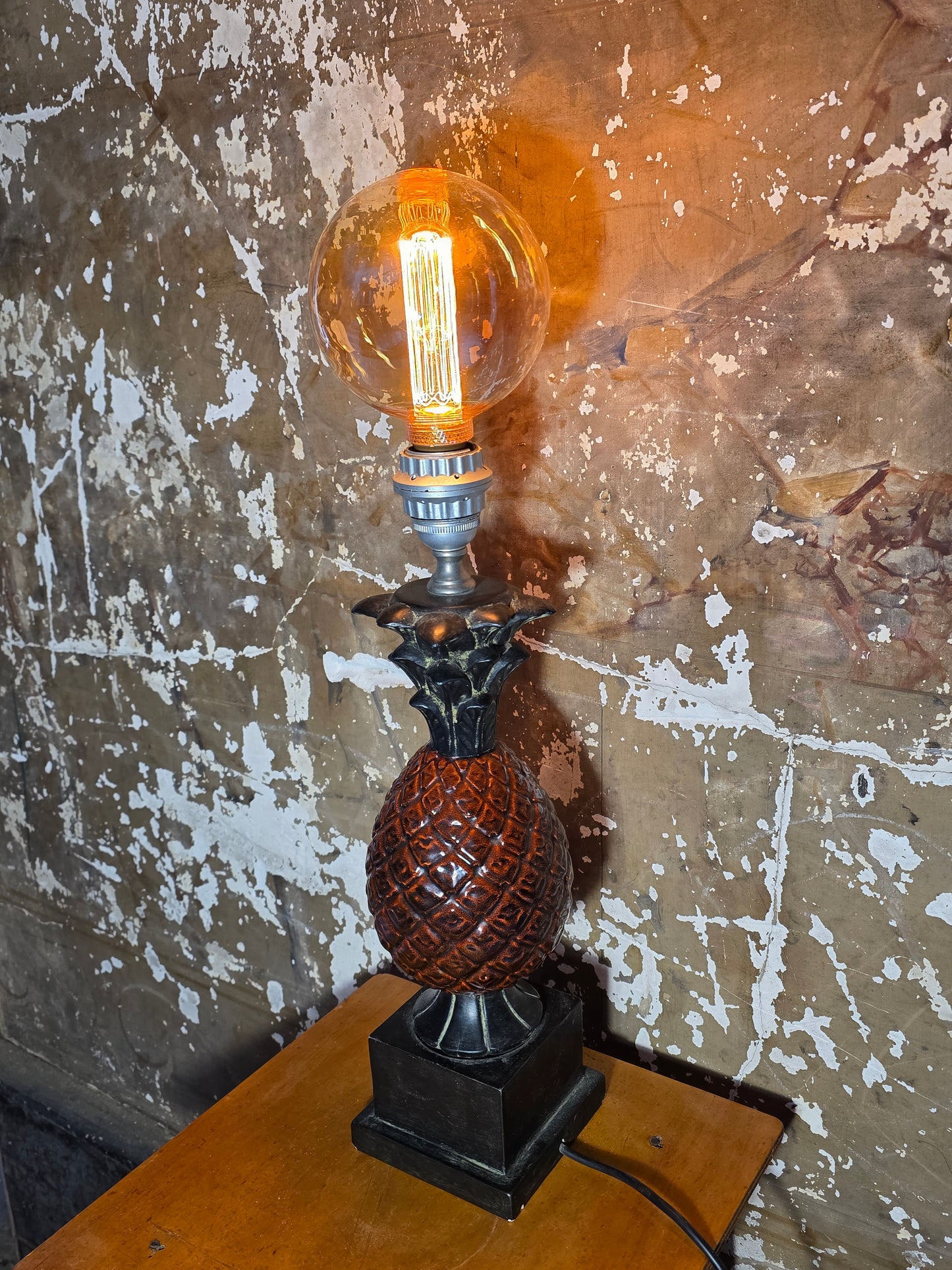 Lampe ananas 🍍 Ugo zaccagnini (Italie) céramique