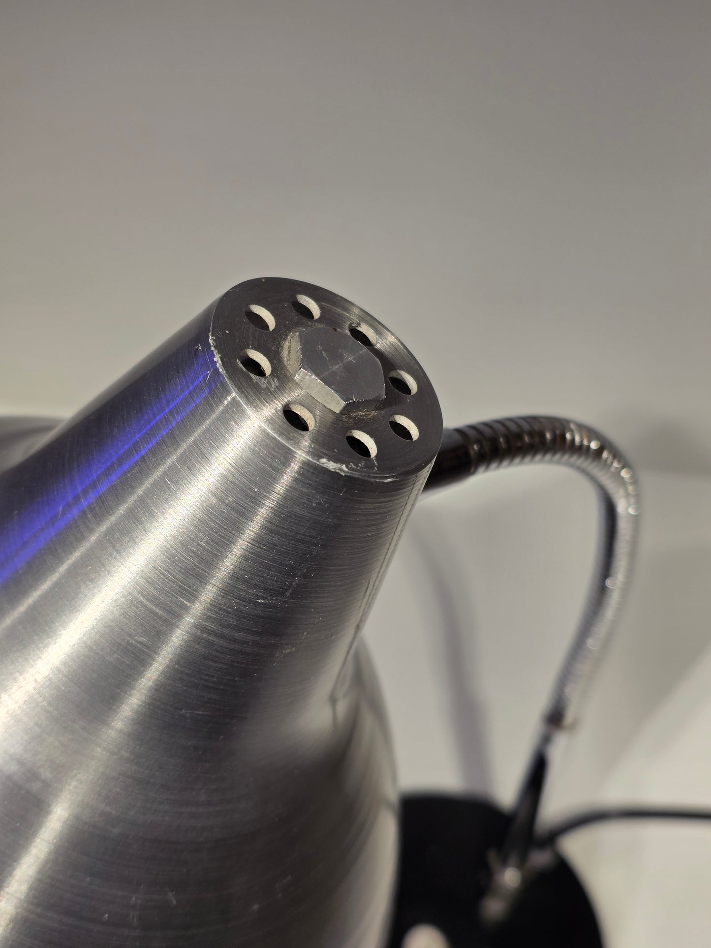 Lampe d’atelier métal vintage années 70