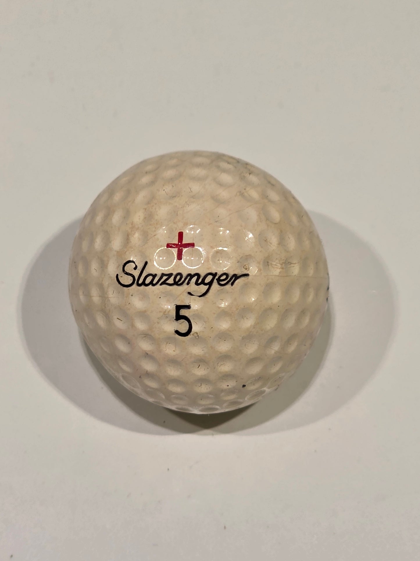 Lot de 5 balles de golf Vintage anglaises et US