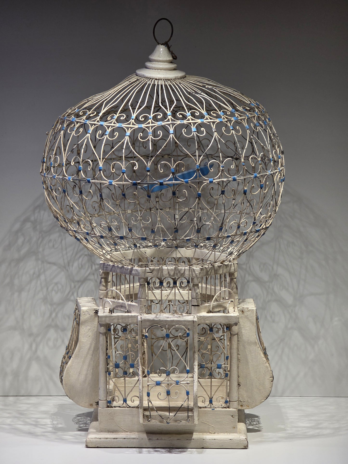 Cage a oiseau 🐦 Sidi bou said métal et bois