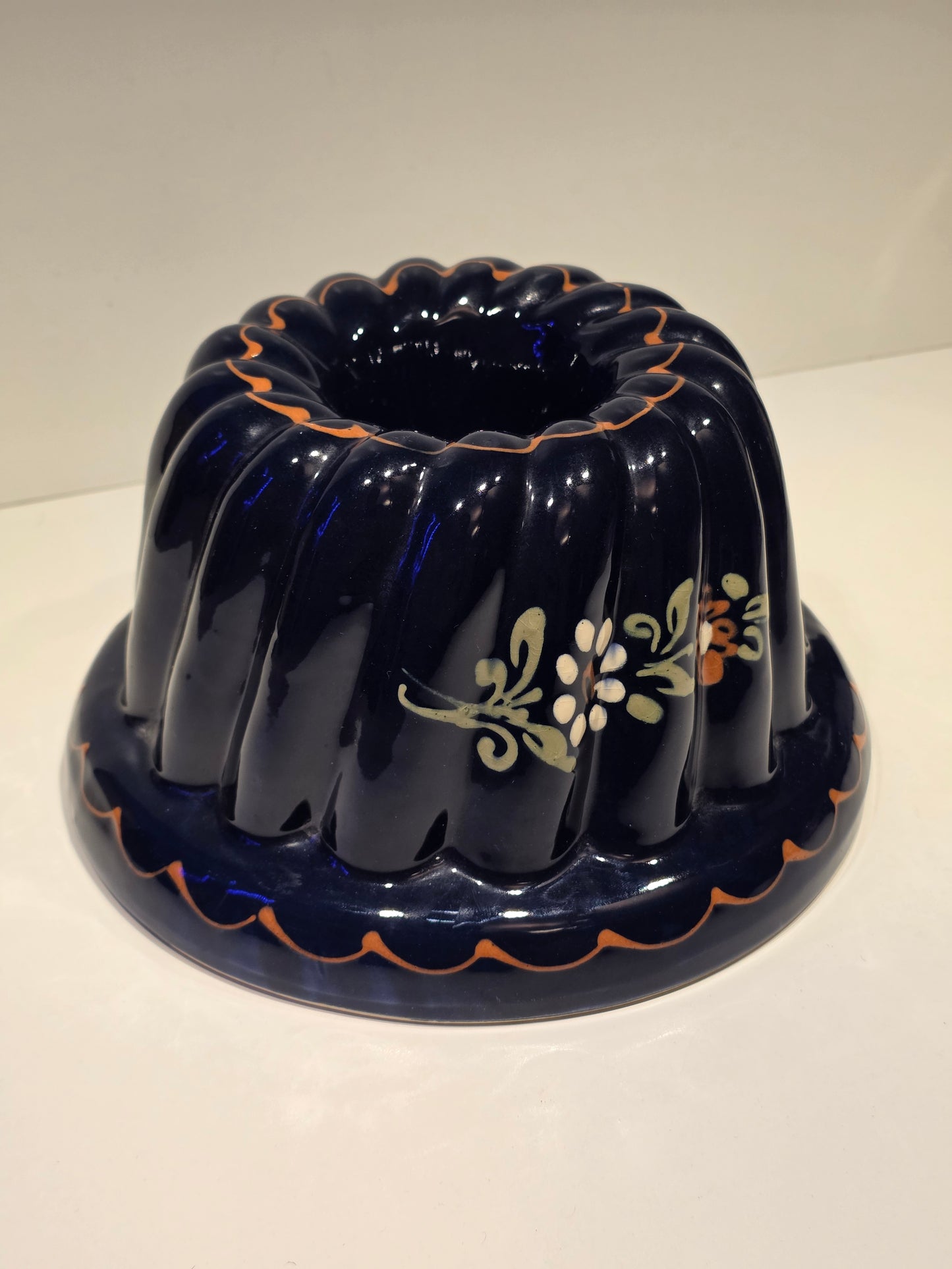 Moule à kouglof Alsacien céramique années 70 / 21cm