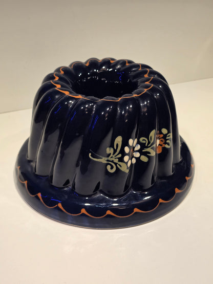 Moule à kouglof Alsacien céramique années 70 / 21cm