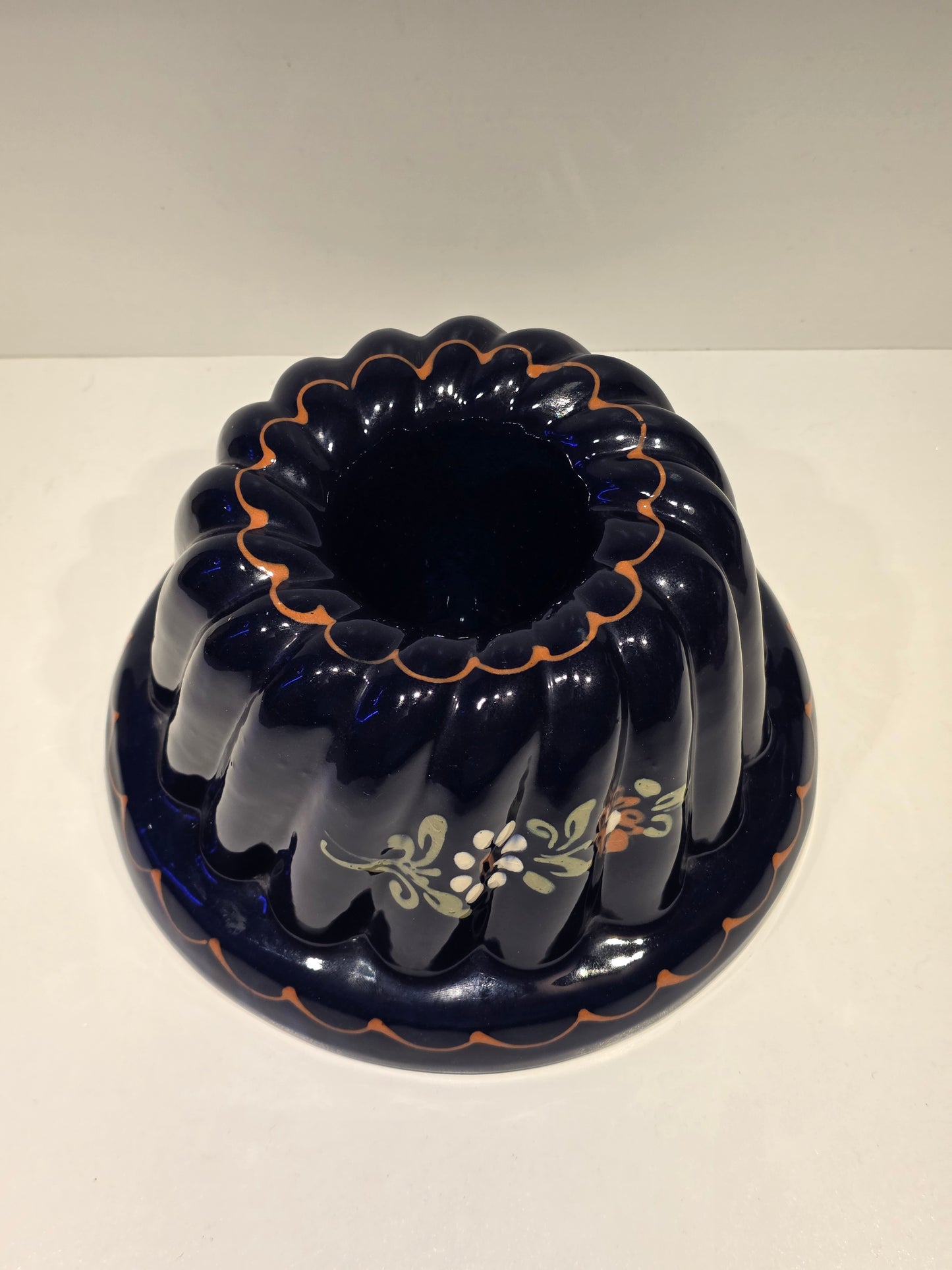 Moule à kouglof Alsacien céramique années 70 / 21cm