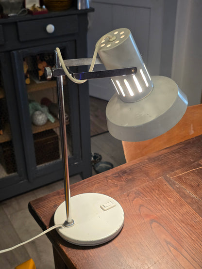 Lampe de bureau métal années 70