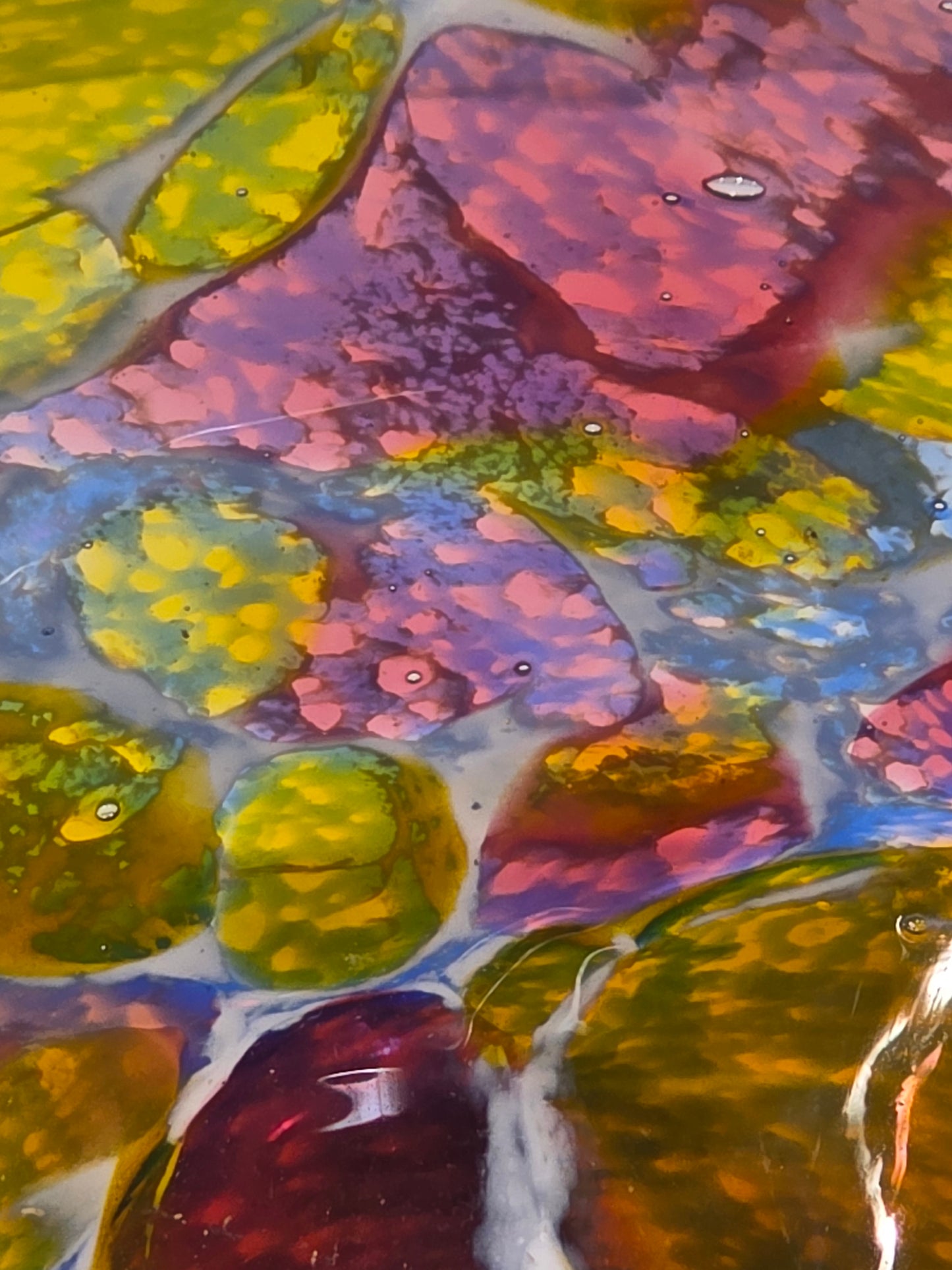 Coupe a fruits verre de Murano années 80