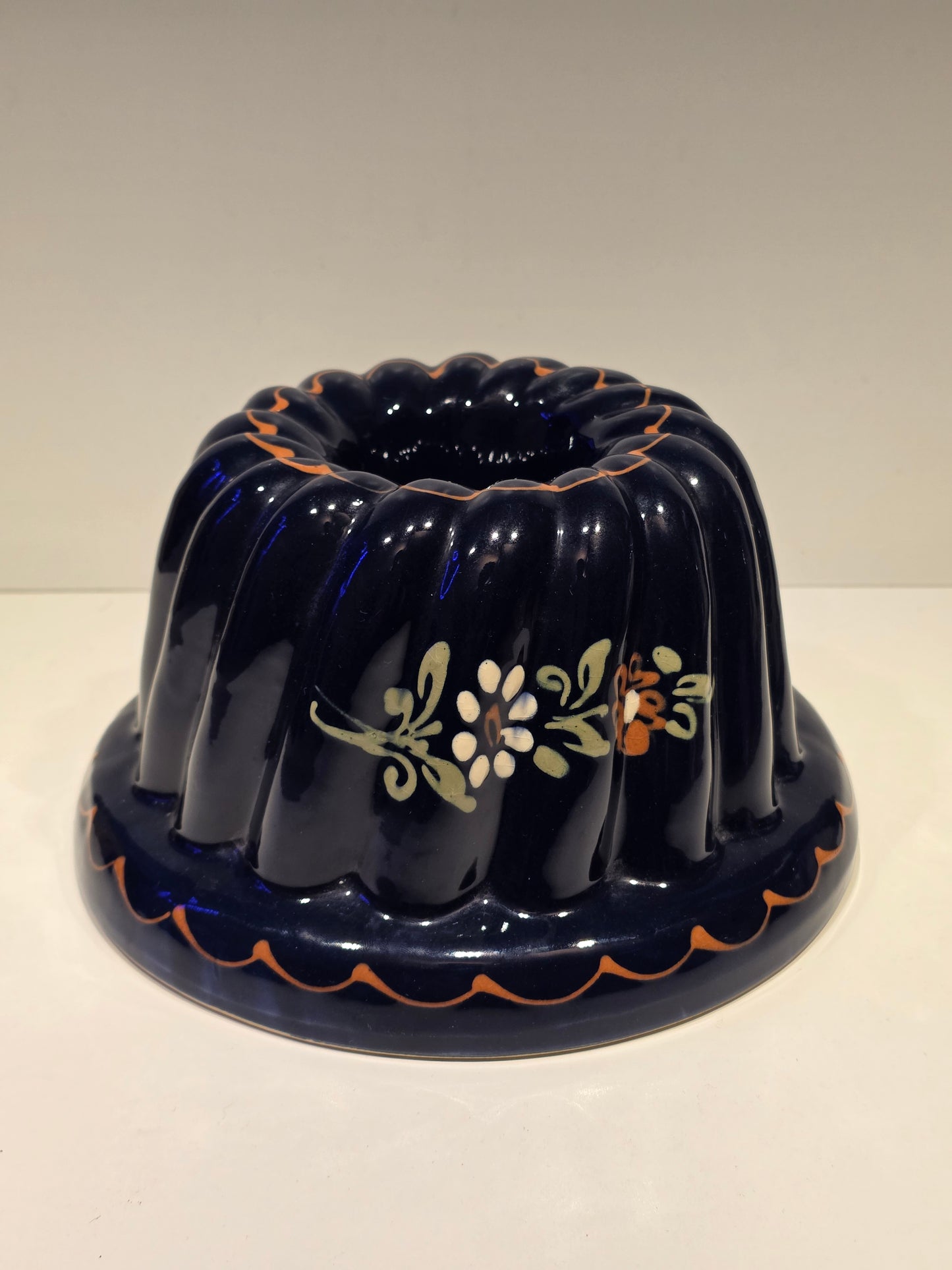 Moule à kouglof Alsacien céramique années 70 / 21cm