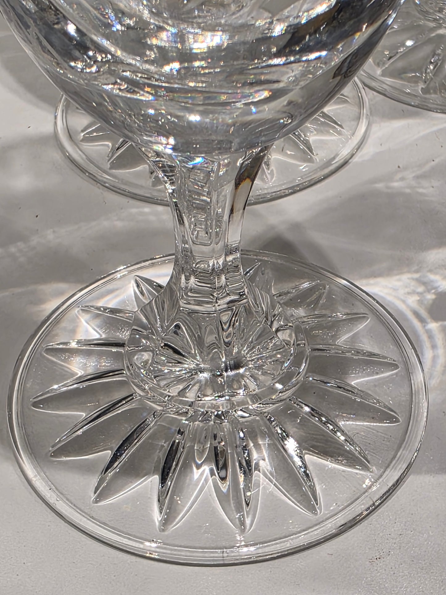 Lot de 11 flûtes Champagne cristal de Bohème