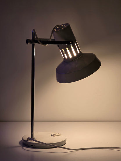 Lampe de bureau métal années 70