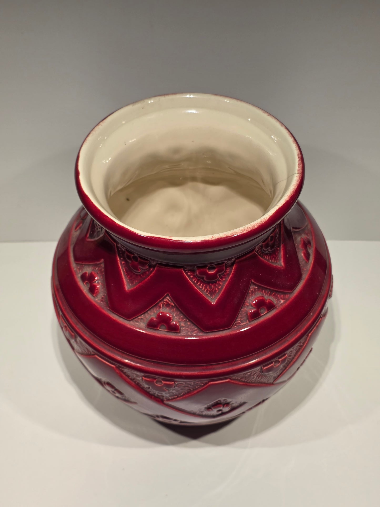 Grand vase céramique siglé 5800 années 50